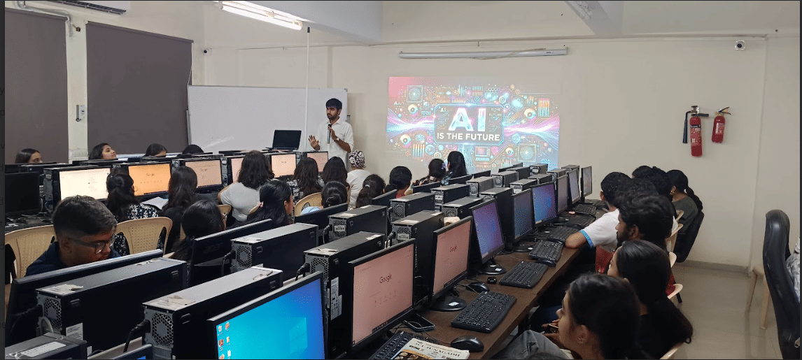 L J Institute of Media and Communications Ahmedabad AI Workshop Open for All photo 4